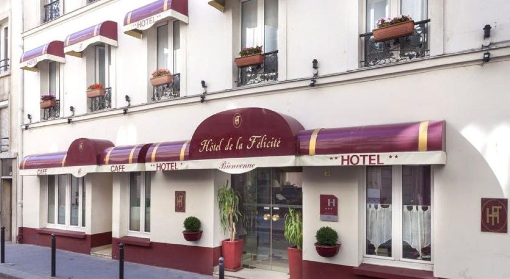 Hotel De La Felicite Paris Exteriör bild